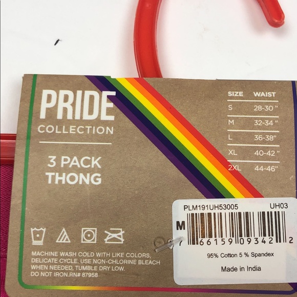 2xist Thongs Pride collection - Picture 4 of 4